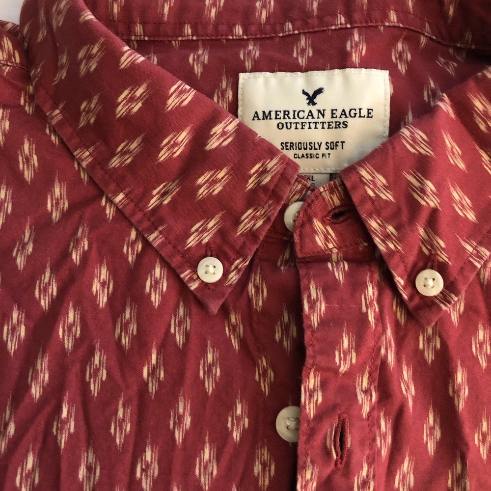 AE Seriously Soft Oxford Buttondown Shirt